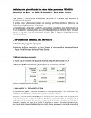 Análisis costo y beneficio de las obras de los programas PROAGUA