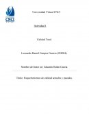 Requerimientos de calidad actuales y pasados