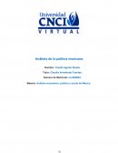ANÁLISIS ECONÓMICO, POLÍTICO Y SOCIAL DE MEXICO