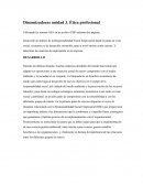 Dinamizadoras unidad 3. Ética profesional