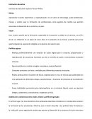 Instituto de Educación Superior Orson Welles.Análisis de la coherencia entre visión, misión y perfil del egresado