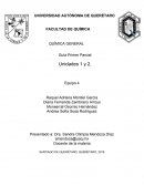 FACULTAD DE QUÍMICA QUÍMICA GENERAL