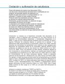 Titulación óxido-reducción: Estandarización de una solución de tiosulfato de sodio. Titulación de hipoclorito de sodio en el blanqueador.