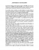 ¿Pertenezco a una religión?