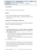 Actividades con numeros racionales