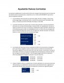 Ayudantía Pasivos Corrientes