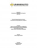FORMULACIÓN DE IDEA-JUSTIFICACIÓN Y OBJETIVOS