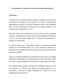 El racionalismo y el empirismo como parte de la psicología moderna