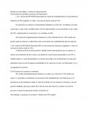 Reporte de necesidades y fuentes de financiamiento