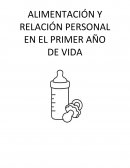 Alimentación y relación personal en el primer año de vida