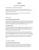 Tema 1. Del Mito a la razón