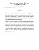 Los secretos de la creatividad