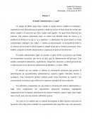 Ensayo 2 “Estudio Administrativo y Legal”