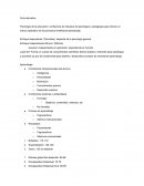 Psicologia educativa. ABC de la conducta