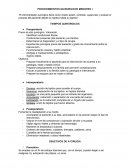 PROCEDIMIENTOS QUIRURGICOS MENORES I