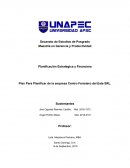 Plan Para Planificar de la empresa Centro Ferretero del Este SRL