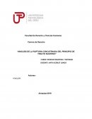 Análisis de la ruptura concatenada del principio de tracto sucesivo