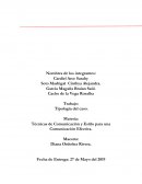 Tipologia de caso. Técnicas de Comunicación y Estilo para una Comunicación Efectiva