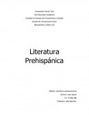 Literatura Prehispanica