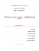 Proyecto de investigación cocina portátil