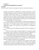 EL MODELO DE INTERVENCIÓN EN LA REALIDAD