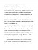 CULTURA DE PAZ GLOBALIZACION Y DESPLAZAMIENTO