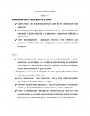 Expectativas del ultimo grado de Carrera