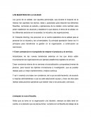 LOS MAESTROS DE LA CALIDAD