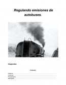 Regulando emisiones de autobuses