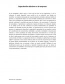 Capacitación efectiva en la empresa