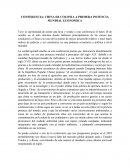 CONFERENCIA: CHINA DE COLONIA A PRIMERA POTENCIA MUNDIAL ECONOMICA