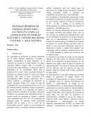 SISTEMAS HÍBRIDOS DE ENERGÍA RENOVABLE / ALTERNATIVA PARA LA GENERACIÓN DE ENERGÍA ELÉCTRICA: CONFIGURACIONES, CONTROL Y APLICACIONES