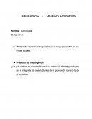 Influencia del extranjerismo en el lenguaje español en las redes sociales