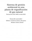 Sistema de gestión ambiental en una planta de regasificación de gas natural