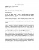 SEGUROS DE VIDA Y ASISTENCIA MÉDICA