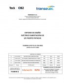 SISTEMA DE TRANSMISION DE ELECTRICIDAD EN 220 kV. COMPAÑIA MINERA TECK QUEBRADA BLANCA S.A.