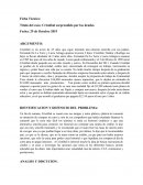 Cristóbal sorprendido por las deudas