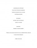 APLICACION DE OBJETIVOS CON LA ADMINISTRACION, ANALISIS