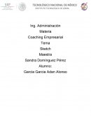 COACHING EMPRESARIAL: EMPRESA: EME (Empresa de Máquinas Expendedoras)