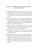 IMPACTO DEL CONOCIMIENTO DE LAS TEORIAS DE LA PERSONALIDAD