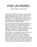 POR UN PERRO