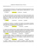 EXAMEN DE FORMACION CÍVICA Y ÉTICA