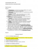Administración de organizaciones Cuestionario