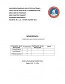 Monografia finanzas unversidad mariano galvez