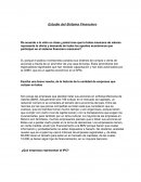 Estudio del Sistema Financiero