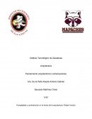 Pensamiento arquitectónico contemporáneo