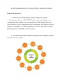 RESPONSABILIDAD SOCIAL Y CREACIÓN DE VALOR COMPARTIDO