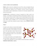 Cristales de sulfato de cobre II