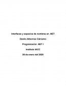 Interfaces y espacios de nombres en .NET