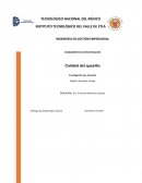 Calidad del quesillo